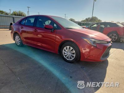 Czwarte zdjęcie samochodu z boku: 2021 TOYOTA COROLLA LE VIN:5YFEPMAE8MP206536 - miniatura