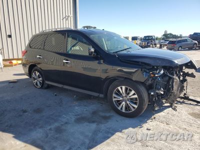 Czwarte zdjęcie samochodu z boku: 2019 NISSAN PATHFINDER S VIN:5N1DR2MN1KC611113 - miniatura