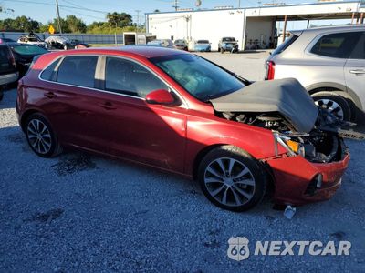 Czwarte zdjęcie samochodu z boku: 2018 HYUNDAI ELANTRA GT VIN:KMHH35LE2JU021436 - miniatura
