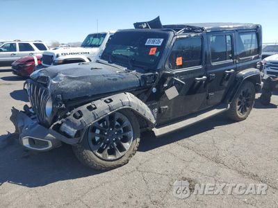 2022 JEEP WRANGLER UNLIMITED SAHARA 4XE 1C4JJXP65NW276988 - główne zdjęcie licytacji z USA - miniatura
