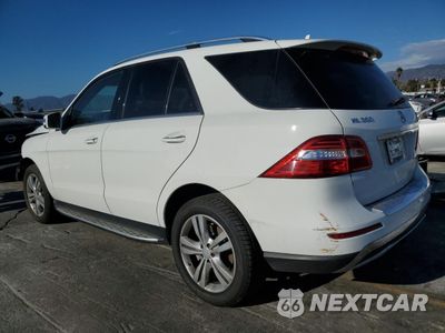 Drugie zdjęcie samochodu z przodu: 2015 MERCEDES-BENZ ML 350 4MATIC VIN:4JGDA5HB7FA478352 - miniatura