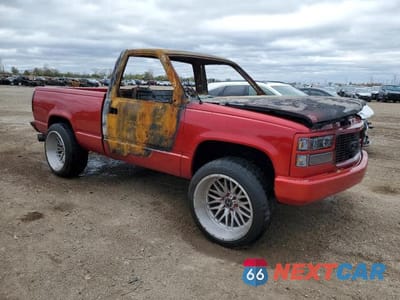 Czwarte zdjęcie samochodu z boku: 1997 GMC SIERRA K1500 VIN:1GDEK14R6VZ542927 - miniatura