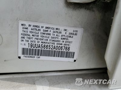 Zdjęcie 13 z 15 samochodu: 2002 ACURA 3.2TL VIN:19UUA56652A006768 - miniatura