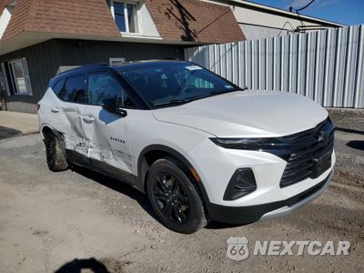 Czwarte zdjęcie samochodu z boku: 2022 CHEVROLET BLAZER 2LT VIN:3GNKBCR49NS213241 - miniatura