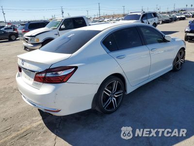 Trzecie zdjęcie samochodu z tyłu: 2017 HONDA ACCORD SPORT VIN:1HGCR2F65HA013831 - miniatura
