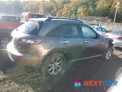 Trzecie zdjęcie samochodu z tyłu: 2008 INFINITI FX35 VIN:JNRAS08W18X206888 - miniatura