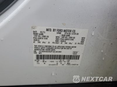 Zdjęcie 13 z 13 samochodu: 2015 FORD EXPLORER XLT VIN:1FM5K8D82FGC20380 - miniatura
