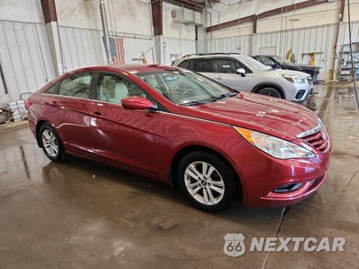 Czwarte zdjęcie samochodu z boku: 2012 HYUNDAI SONATA GLS VIN:5NPEB4AC9CH361508 - miniatura