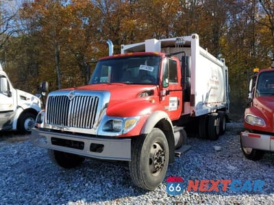 Drugie zdjęcie samochodu z przodu: 2007 INTERNATIONAL 7500 REFUSE TRUCK VIN:1HTWNAZT17J563791 - miniatura