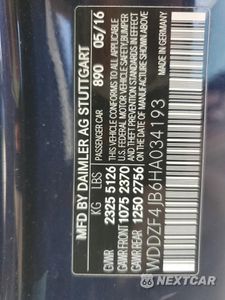 Zdjęcie 13 z 14 samochodu: 2017 MERCEDES-BENZ E 300 VIN:WDDZF4JB6HA034193 - miniatura