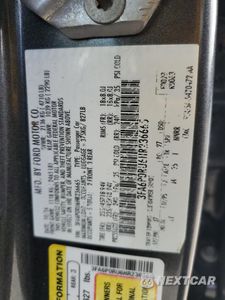 Zdjęcie 12 z 12 samochodu: 2017 FORD FUSION TITANIUM HEV VIN:3FA6P0RU6HR236665 - miniatura