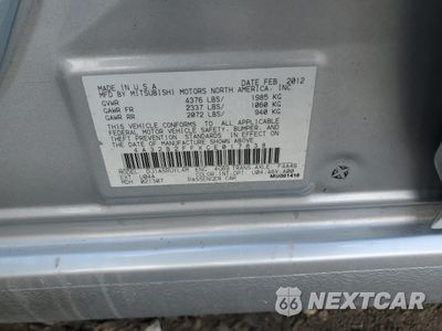 Zdjęcie 12 z 14 samochodu: 2012 MITSUBISHI GALANT FE VIN:4A32B2FFXCE017838 - miniatura