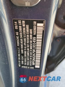 Zdjęcie 12 z 12 samochodu: 2015 PORSCHE PANAMERA 2 VIN:WP0AA2A79FL001499 - miniatura