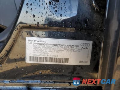 Zdjęcie 13 z 13 samochodu: 2008 AUDI A4 2.0T VIN:WAUAF78EX8A116384 - miniatura