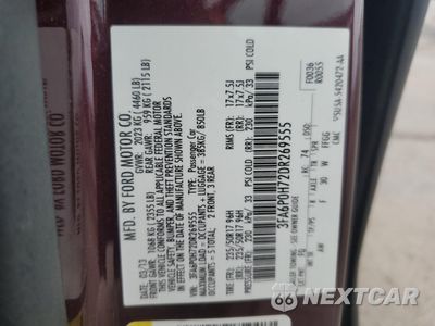 Zdjęcie 12 z 12 samochodu: 2013 FORD FUSION SE VIN:3FA6P0H72DR269555 - miniatura