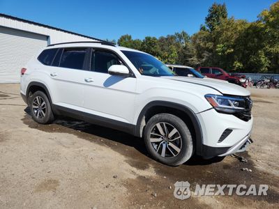 Czwarte zdjęcie samochodu z boku: 2021 VOLKSWAGEN ATLAS SE VIN:1V2DP2CA1MC600932 - miniatura