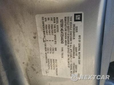Zdjęcie 12 z 12 samochodu: 2007 GMC NEW SIERRA K1500 VIN:1GTEK14C47Z544243 - miniatura