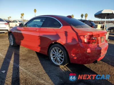 Drugie zdjęcie samochodu z przodu: 2016 BMW 228 I VIN:WBA1F5C59GV343701 - miniatura