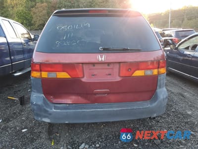 Zdjęcie 6 z 13 samochodu: 2002 HONDA ODYSSEY EXL VIN:2HKRL18022H535796 - miniatura