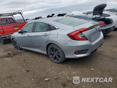 Drugie zdjęcie samochodu z przodu: 2021 HONDA CIVIC SPORT VIN:19XFC2F83ME001991 - miniatura