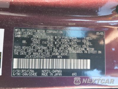 Zdjęcie 13 z 15 samochodu: 2005 TOYOTA SCION XB VIN:JTLKT324554021917 - miniatura