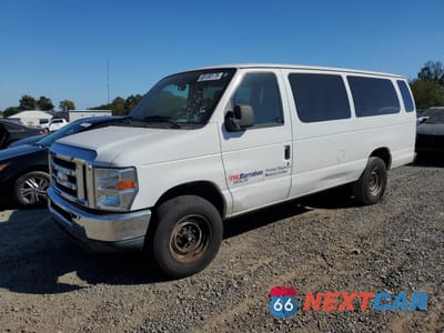 2014 FORD ECONOLINE E350 SUPER DUTY WAGON 1FBSS3BL7EDA97360 - główne zdjęcie licytacji z USA - miniatura