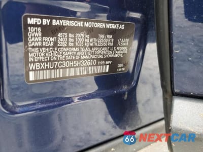 Zdjęcie 13 z 13 samochodu: 2017 BMW X1 SDRIVE28I VIN:WBXHU7C30H5H32610 - miniatura