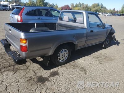 Trzecie zdjęcie samochodu z tyłu: 1993 TOYOTA PICKUP 1/2 TON SHORT WHEELBASE STB VIN:4TARN81A6PZ090139 - miniatura