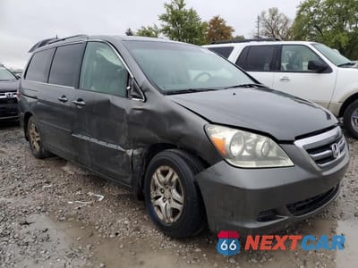 Czwarte zdjęcie samochodu z boku: 2007 HONDA ODYSSEY EXL VIN:5FNRL387X7B412567 - miniatura