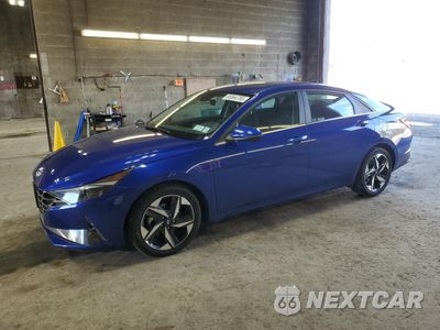 2021 HYUNDAI ELANTRA SEL 5NPLN4AG6MH020554 - główne zdjęcie licytacji z USA - miniatura