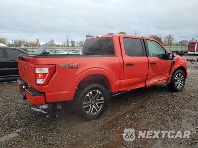 Trzecie zdjęcie samochodu z tyłu: 2021 FORD F150 SUPERCREW VIN:1FTFW1E8XMKD40490 - miniatura