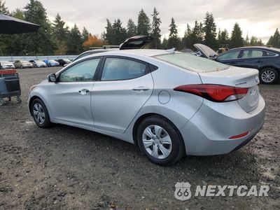 Drugie zdjęcie samochodu z przodu: 2016 HYUNDAI ELANTRA SE VIN:5NPDH4AE4GH686228 - miniatura