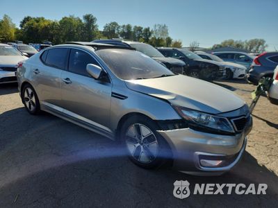 Czwarte zdjęcie samochodu z boku: 2013 KIA OPTIMA HYBRID VIN:KNAGM4AD4D5060252 - miniatura