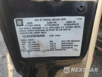 Zdjęcie 13 z 13 samochodu: 2005 CHEVROLET SILVERADO 3500 WORK VIN:1GCJK33235F864509 - miniatura