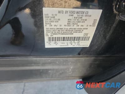 Zdjęcie 14 z 14 samochodu: 2022 FORD EXPLORER LIMITED VIN:1FMSK7FH8NGA63009 - miniatura