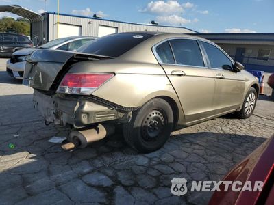 Trzecie zdjęcie samochodu z tyłu: 2010 HONDA ACCORD LX VIN:1HGCP2F32AA039207 - miniatura