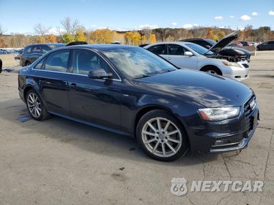 Czwarte zdjęcie samochodu z boku: 2016 AUDI A4 PREMIUM S-LINE VIN:WAUBFAFLXGN010284 - miniatura