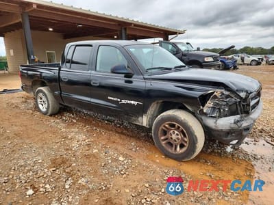 Czwarte zdjęcie samochodu z boku: 2001 DODGE DAKOTA QUAD VIN:1B7HL2AX01S337310 - miniatura