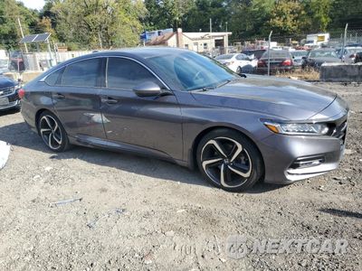Czwarte zdjęcie samochodu z boku: 2020 HONDA ACCORD SPORT VIN:1HGCV1F35LA021142 - miniatura