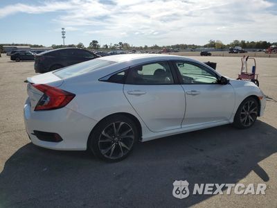 Trzecie zdjęcie samochodu z tyłu: 2019 HONDA CIVIC SPORT VIN:2HGFC2F8XKH574177 - miniatura