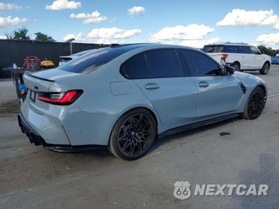 Trzecie zdjęcie samochodu z tyłu: 2023 BMW M3 COMPETITION VIN:WBS43AY00PFP12754 - miniatura