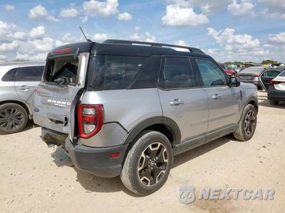 Trzecie zdjęcie samochodu z tyłu: 2021 FORD BRONCO SPORT OUTER BANKS VIN:3FMCR9C69MRA72047 - miniatura