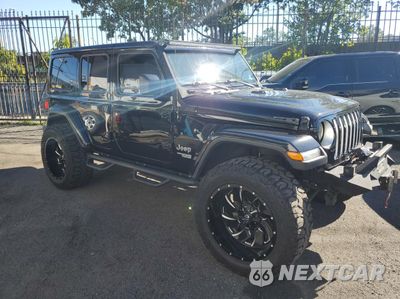 2020 JEEP WRANGLER UNLIMITED SPORT 1C4HJXDN1LW129526 - główne zdjęcie licytacji z USA - miniatura