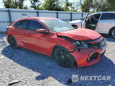 Czwarte zdjęcie samochodu z boku: 2017 HONDA CIVIC EX VIN:SHHFK7H55HU232828 - miniatura