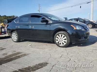 Czwarte zdjęcie samochodu z boku: 2014 NISSAN SENTRA S VIN:3N1AB7AP1EY314145 - miniatura