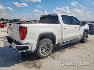 Trzecie zdjęcie samochodu z tyłu: 2020 GMC SIERRA K1500 AT4 VIN:3GTP9EEL2LG219384 - miniatura