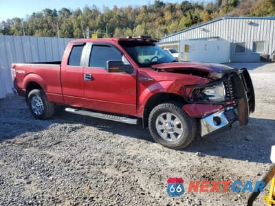 Czwarte zdjęcie samochodu z boku: 2010 FORD F150 SUPER CAB VIN:1FTFX1EV1AFB38824 - miniatura