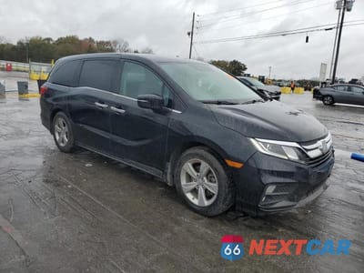 Czwarte zdjęcie samochodu z boku: 2019 HONDA ODYSSEY EX VIN:5FNRL6H54KB086564 - miniatura