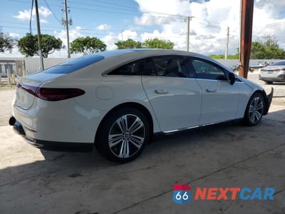 Trzecie zdjęcie samochodu z tyłu: 2022 MERCEDES-BENZ EQS SEDAN 450+ VIN:W1KCG2DB6NA006408 - miniatura