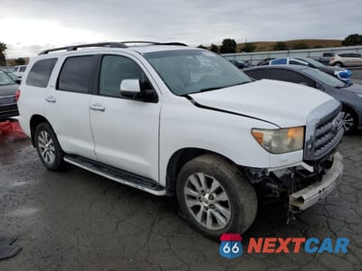 Czwarte zdjęcie samochodu z boku: 2008 TOYOTA SEQUOIA LIMITED VIN:5TDBY68AX8S002896 - miniatura